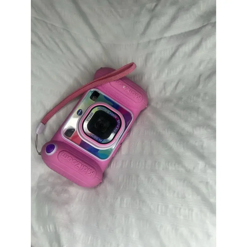 Nice! Camera , Vtech Kidizoom Pix Plus, Pink Version 4x Digital Zoom
